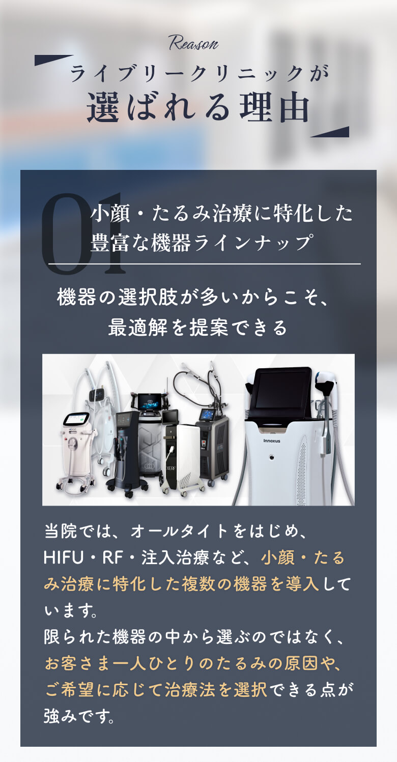 選ばれる理由01