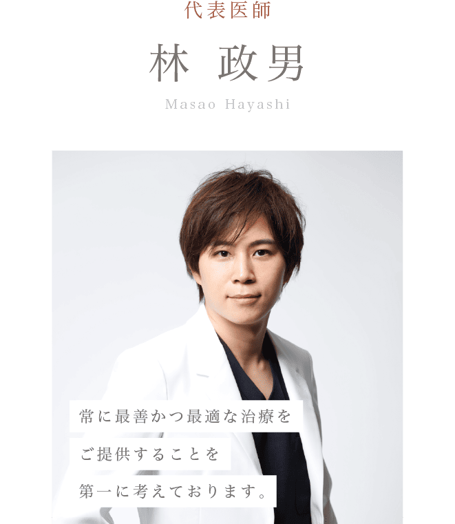 代表医師 林政男
