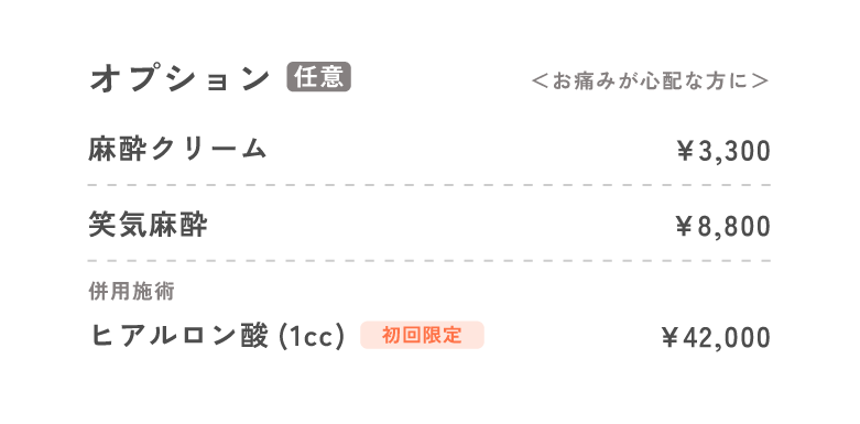 料金表