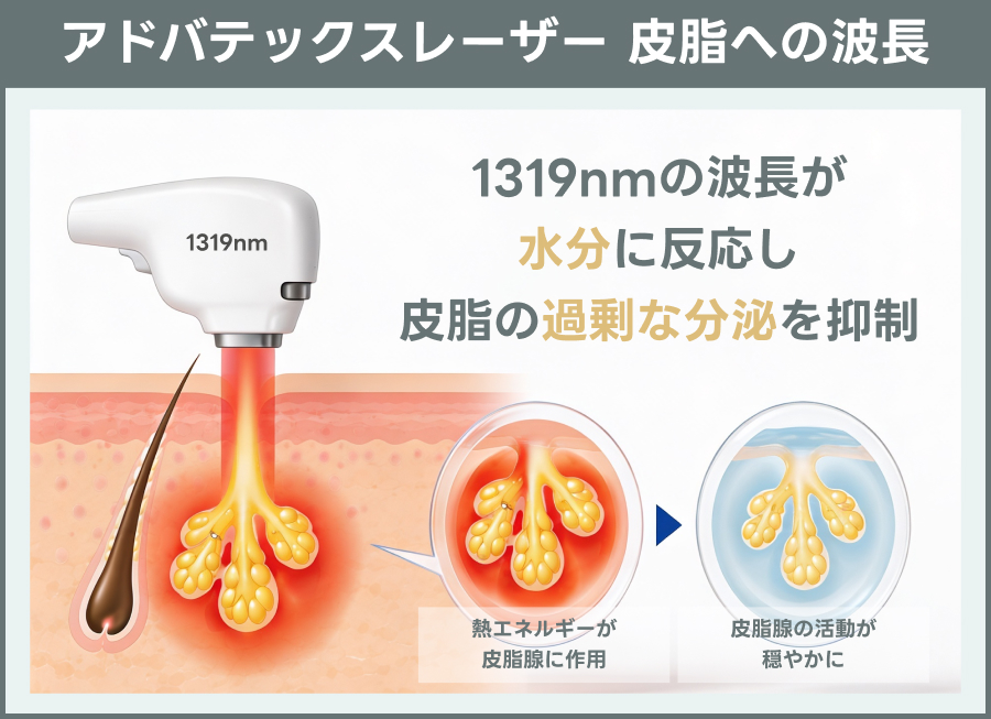 アドバテックスレーザーの皮脂への効果を症例付きで紹介｜毛穴やテカリ